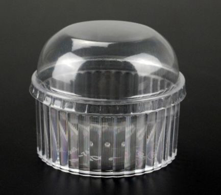 disposable plastic ice cream cup square round mousse cup dessert cup pudding cup jelly cup with lid