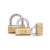 Copper Hammer Lock Copper Cylinder Factory Supply Padlock Quantity Discount 30 Mm-70mm