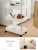 Beauty Salon Trolley Multi-Layer Mobile Living Room Storage Shelf Beauty Salon Trolley Storage Rack Multi-Purpose
