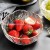Nordic Style Crystal Glass Fruit Plate Internet Celebrity Fruit Plate Living Room and Kitchen Household Creative Modern Plate Ins Style