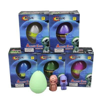Cross-Border Hot Selling Bubble Water Expansion Dinosaur Embryonated Egg Extra Large Alien Rejuvenating Device Toy Water Absorption Expansion Toys