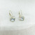 New Refined and Simple Zircon Ball Shiny Earrings French Elegance Advanced Simple Ins Cold Ornament