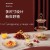 INS Affordable Luxury Style Fruit Plate Living Room Home Internet Celebrity Snack Candy Plate Crystal Glass Dried Fruit Tray Creative Modern