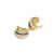 French Summer New Personality Pearl Multi-Line Ear Clip Single Fashion Multi-Ring Earrings Women's Retro Jewelry