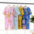 Children's Pajamas Summer Thin Boys Bourette Suit Girls Air Conditioning Clothes Medium and Big Children's Three-Quarter Sleeve Homewear