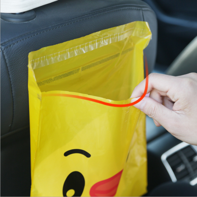 Disposable Adhesive Garbage Bag for Vehicles