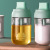 MoistureProof Cover and Spoon Integrated Seasoning Jar Seasoning Box Glass Seasoning Bottle Barbecue Brush Oil Bottle