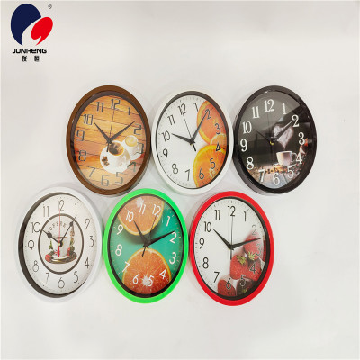 Noiseless Hanging Clock Creative Fashion Household Clock Living Room Bedroom Clock Modern Family Wall Table Simple