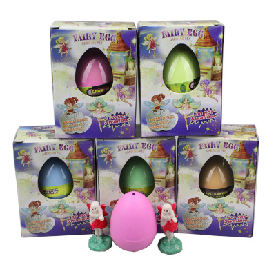 Cross-Border Hot Selling Boxed Bubble Water Grow up Resurrection Hatch Egg Toys Dinosaur Expansion Egg Novelty Toys Wholesale