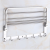 304 Stainless Steel Folding Activity Bath Towel Rack Hotel Towel Rack