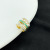 French Summer New Personality Pearl Multi-Line Ear Clip Single Fashion Multi-Ring Earrings Women's Retro Jewelry
