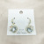 New Refined and Simple Zircon Ball Shiny Earrings French Elegance Advanced Simple Ins Cold Ornament