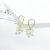 INS Personalized Earrings Women 'S Korean Graceful Online Influencer Earrings Trendy Eardrops High Sense Simple Earrings