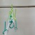 Folding Clothes Hanger Retractable Clothes Hanger Shoe Rack Variable Type Clothes Hanger Shoe Rack Dual-Use Children's Hanger Adult Clothes Hanger