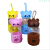 Color Anti-Scald Tea Cup Student Portable Rope Holding Tumbler