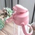 Large Capacity Trendy Plastic Water Cup Men and Women 2L Large Sports Outdoor Kettle Sports Bottle with Scale Straw Cup