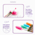 Fluorescent Pen Set Double-Headed Highlighter Two-Color Highlighter