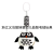 2021 New Animal Models Black and White Wind Chimes Baby Toys Newborn Visual Stimulation Trolley Wind Chimes Pendant