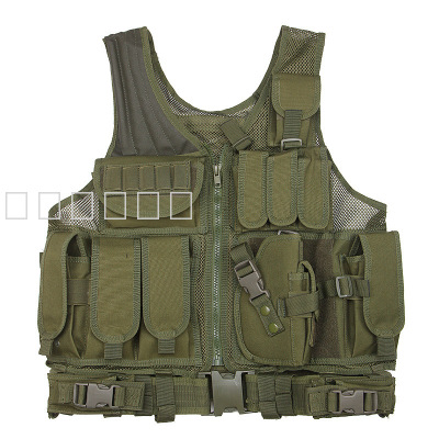 Wholesale Outdoor Training Vest Camouflage Real CS Wild Breathable Security Workout Devices Tactical Mesh Shirt Vest