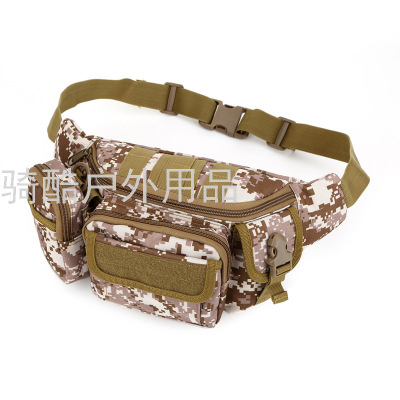 Amazon Hot Army Camouflage Messenger Bag Outdoor Sports Multi-Function Tool Shoulder Tactical Waist Pack