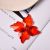 DIY Ornament Accessories Maple Leaf Fish Tail Acrylic Beads Vase Flower Transparent Big Tree Blade Factory Direct Supply