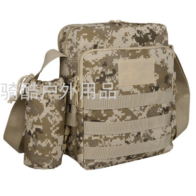Factory in Stock Wholesale Tactical Backpack Outdoor Army Camouflage Outdoor Shoulder Messenger Bag Oxford Cloth Anti-Kettle Bag