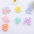 Cross-Border Hot Selling 12mm Transparent Inner Color Acrylic Colorful Acrylic Beads DIY round Beads Beaded Loose Beads Ornament Accessories Wholesale