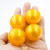 32mm Golden Capsule Ball Empty Shell Openable Stuffed Toy Capsule Ball Shell Tea Pill Packaging Mini Eggshell