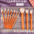 10 PCs Matte Brush Suit High-Grade Nylon Hair Macaron Series Multi-Color Optional Candy Color 10 PCs Brush Suit Makeup Brushes