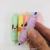 Mini Double-Headed Sausage Glitter Fluorescent Pen 6-Color Suit Key Marker Children's Color Graffiti Pen