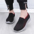 Walking Shoes 2021 New Men's and Women's Ankle Sock-Mouth Lightweight Lazy Shoes Sports Leisure Slip on Couple Flying Woven Shoes