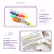 Fluorescent Pen Set Double-Headed Highlighter Two-Color Highlighter