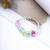 Children's Ornaments Korean Jewelry Fashion XINGX Acrylic Children's Necklace, Bracelet Set Children's Necklace Wholesale