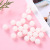 Crystal DIY Ornament Accessories Macaron Acrylic round Beads a String of Beads Wholesale Bag Hanging Key Chain Luggage Accessories