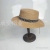 Rhinestone Flat Straw Hat M Standard Hat Female Beach Trip Hat Fashion Wide Brim Korean Style Versatile Sun Protection Sequined Straw Hat