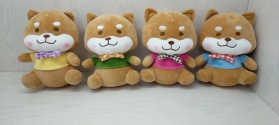 Cute Akita Doll Shiba Inu Muppet Doll Plush Toys Puppy Dog Children Doll Birthday Gift for Girl