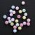 Cross-Border Hot Selling 12mm Transparent Inner Color Acrylic Colorful Acrylic Beads DIY round Beads Beaded Loose Beads Ornament Accessories Wholesale