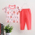 Thin Homewear Suit Short-Sleeved Trousers Combination Medium and Large Children's Underwear Suit Cross-Border Manufacturers Children's Clothing One Piece Dropshipping