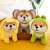 Big Eight-Inch Four-Sided Elastic Soft Plush Toy Cartoon Doll Play New Avocado Doll