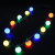 ZD Luminous Necklace Factory Direct Sales Luminous Necklace Foreign Trade Popular Style Bulb Necklace Luminous Lighting Chain Light-Emitting Pendant