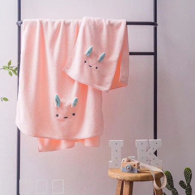 Morning Youjia Original Fashion Brand Adult and Children Series Rabbits and Bears One Towels