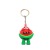 Cross-Border Hot Selling PVC Emulational Fruit Strawberry Pitaya Watermelon Keychain Pendant Fruit Shop Creative Gift