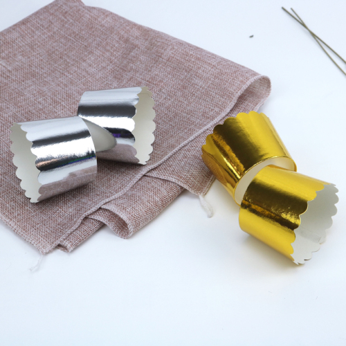 cake cup aluminum foil gold and silver paper cup baking cake cupcake mold high temperature resistant muffin cup machine cup