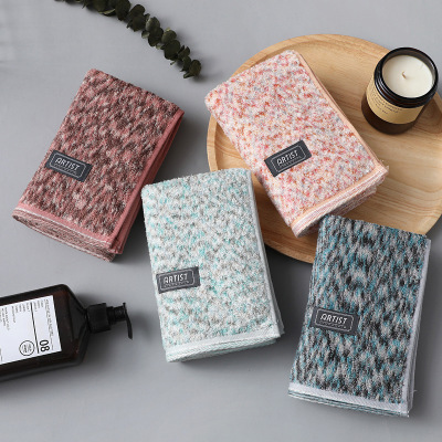 Yiwu Good Goods New Light Luxury Xinjiang Long-Staple Cotton Yarn-Dyed Towel Soft Lint-Free Business Gift Set Absorbent