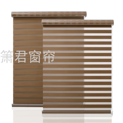 Foreign Trade Customized Curtain Louver Curtain Bathroom Shutter Full Shading Curtain Bathroom Waterproof Shutter Punch-Free