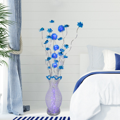 Modern Fashion Multi-Color Festive Wedding Bedroom Table Lamp Wedding Gift Decoration Warm Bedside Floor Lamp