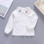 New Girls' Lace Cardigan Lace Peter Pan Collar Girl's Shirt Idyllic Fresh Style Casual Embroidery Unlined Top