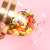 Imitation Glass Candy Jar European Acrylic Plastic Cute Sealed Bottle with Lid Creative Ornaments