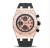  Jin SHIDUN Fashion Watch Men's Silicone Band Three-Eye Multi-Functional Waterproof Sports Quartz Watch Wholesale