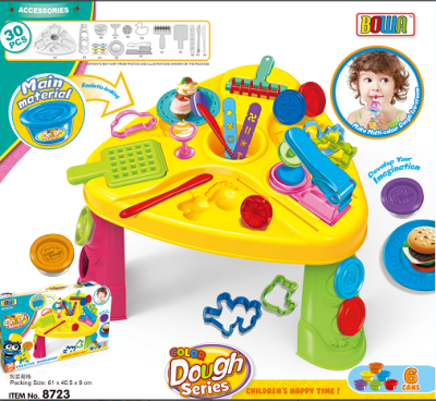 Children Play House Toys Colored Clay Table Convenience Store Supermarket More than Dessert Table Tools
